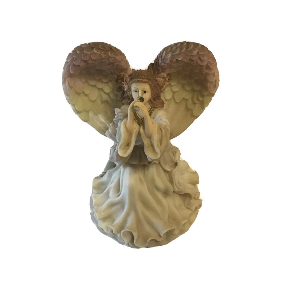 Herco Gift Professional Figurines Angel Playing Music